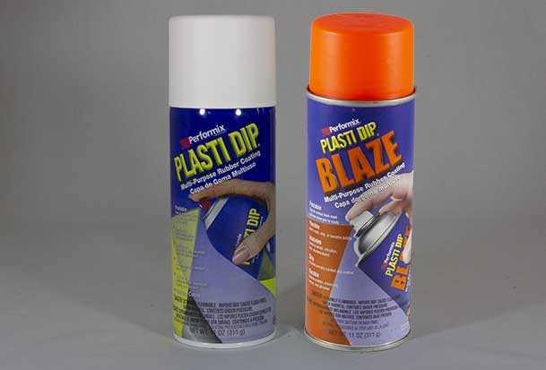 Plasti Dip White & Blaze Orange