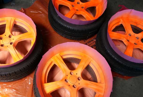 Now for the colour coats of Blaze Orange