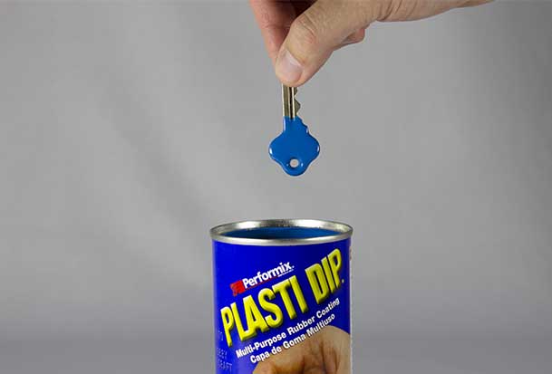 Plasti Dip keys
