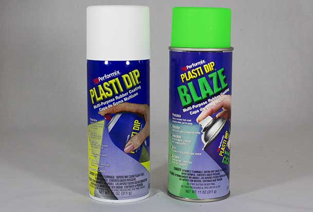 Plasti Dip White & Blaze Green